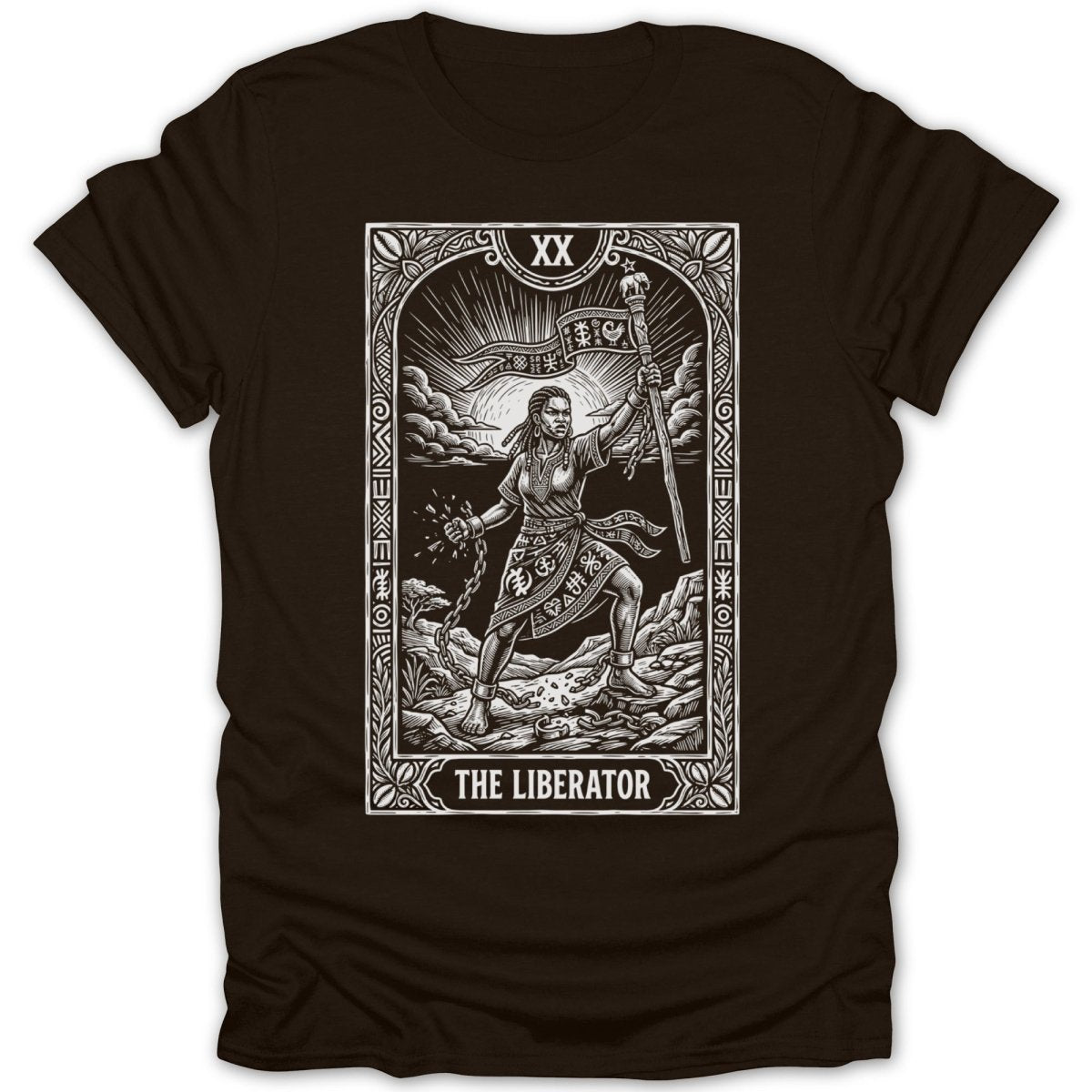 The Liberator Tarot Card Tee - Zion Threadz
