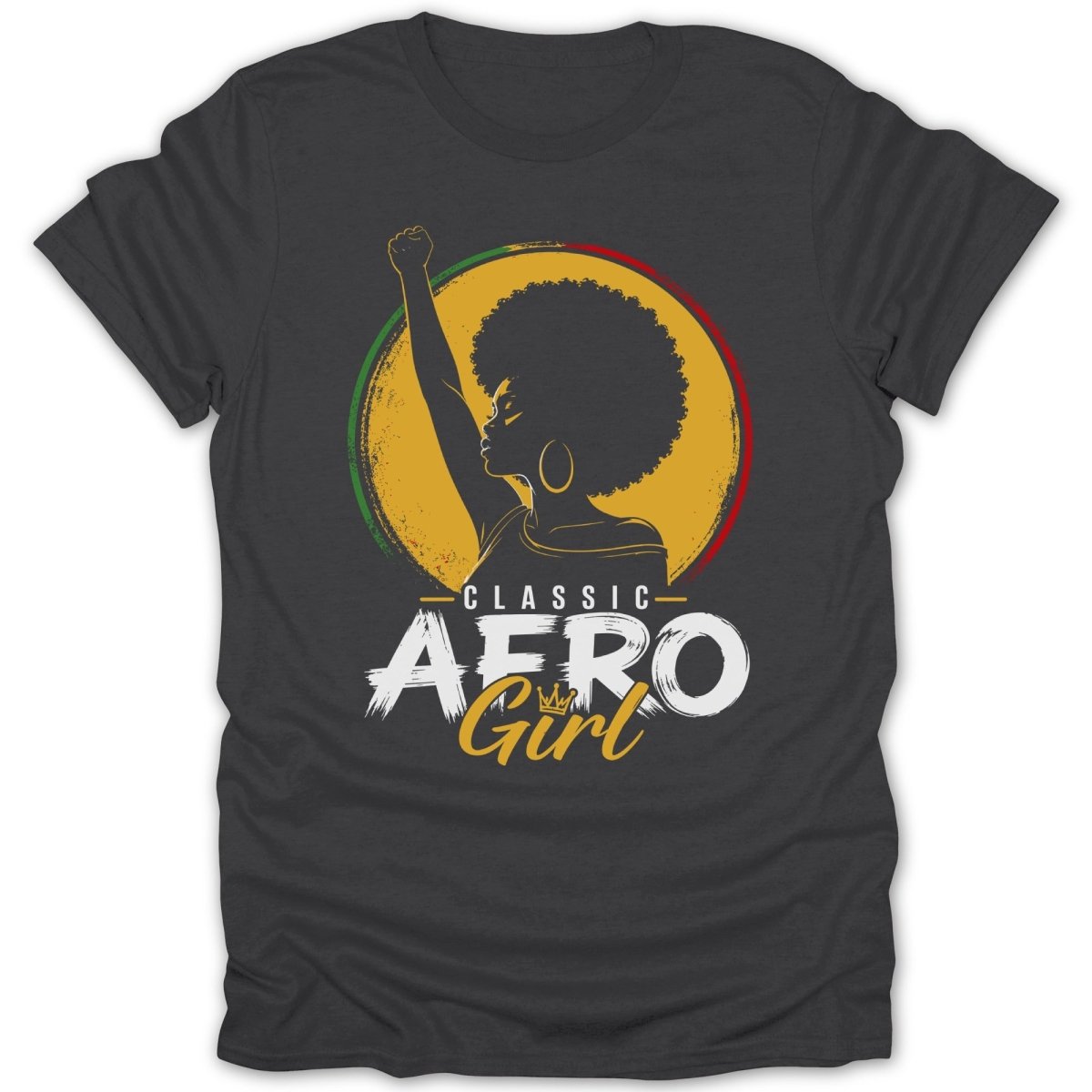 Classic Afro GIrl Empowerment Tee - Zion Threadz