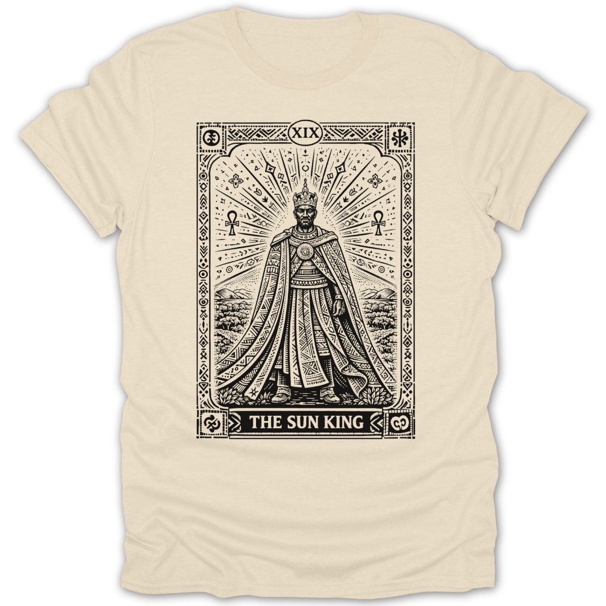 The Sun King Tarot Card Tee - Zion Threadz