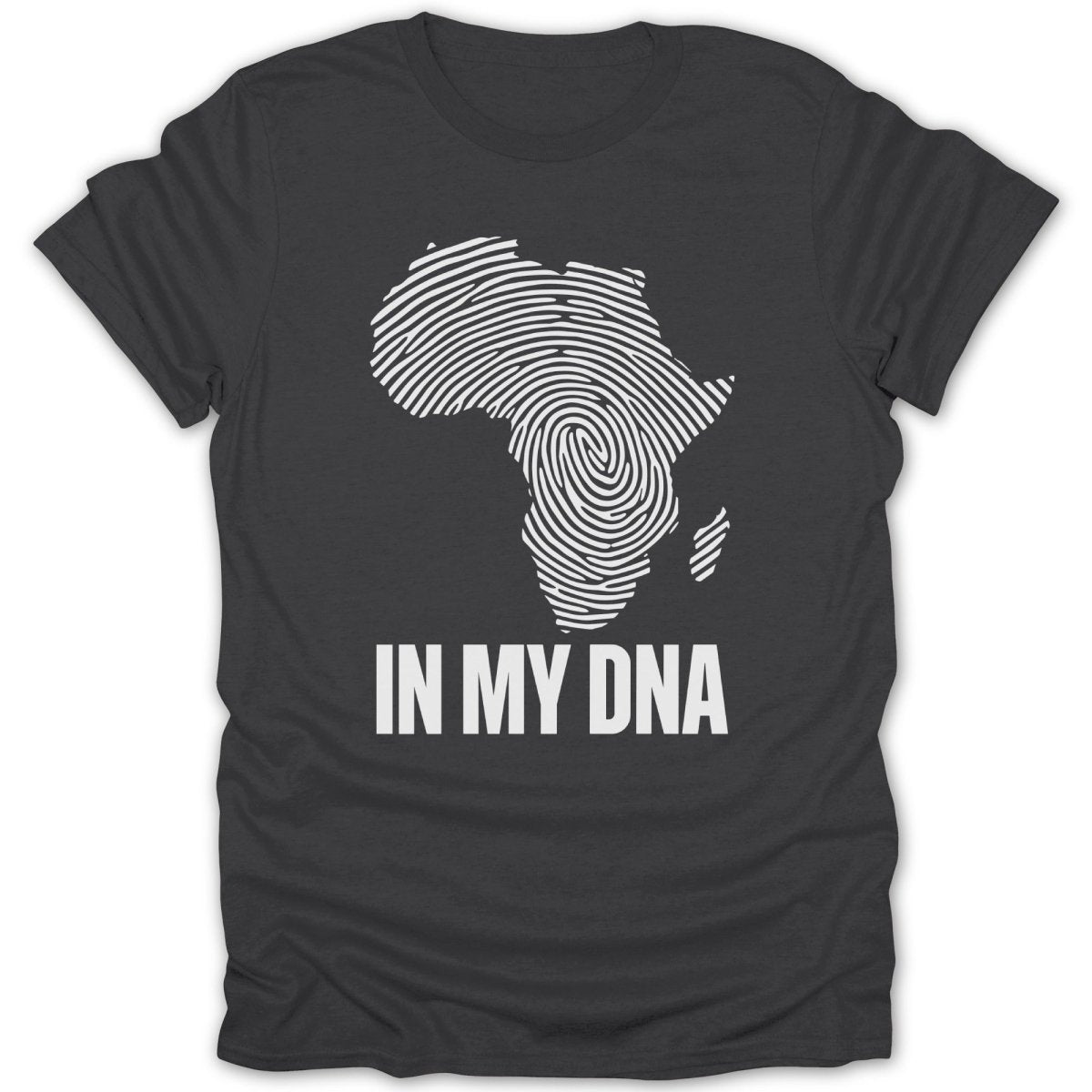 In My DNA Africa Map Tee - Zion Threadz