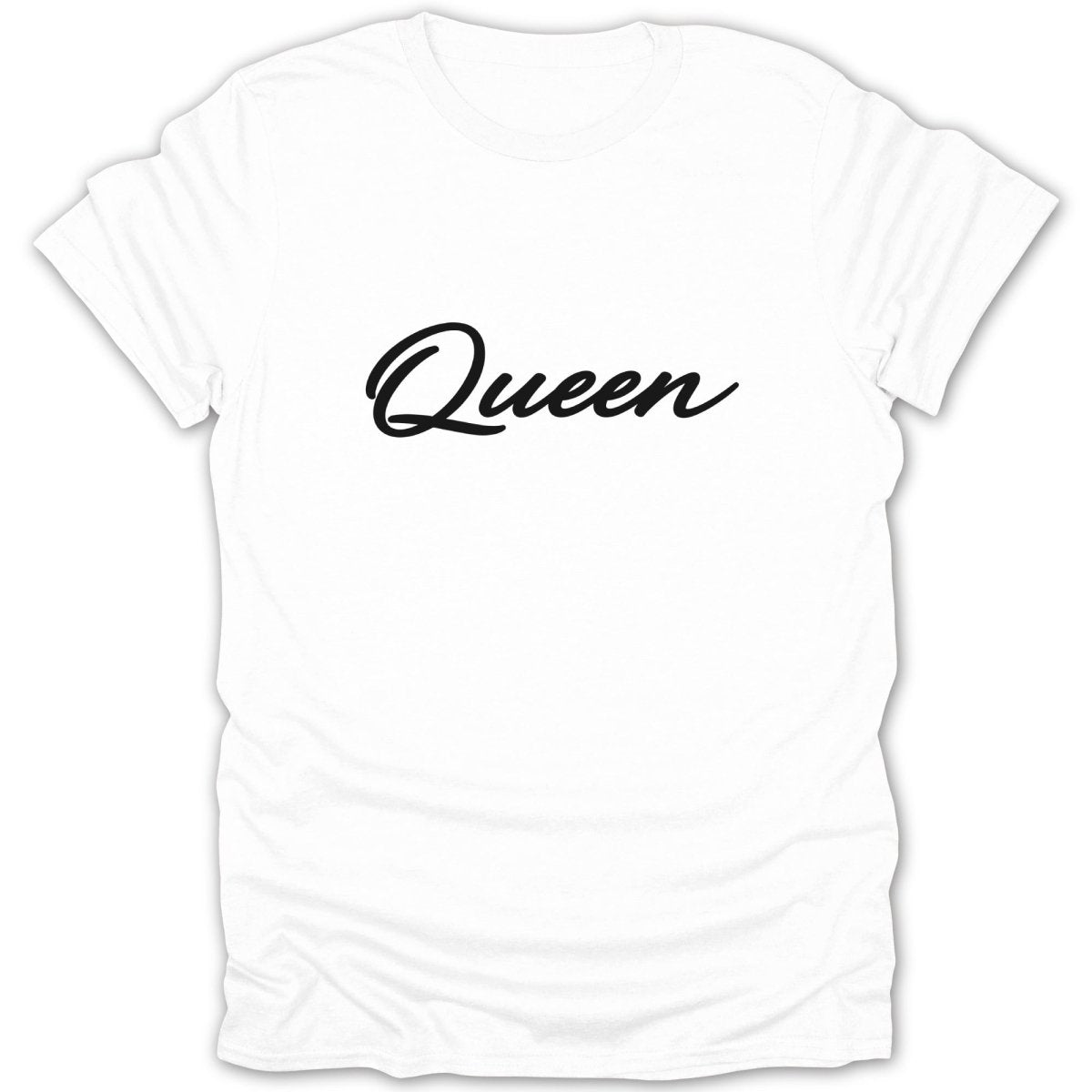 Regal Script Queen Tee - Zion Threadz