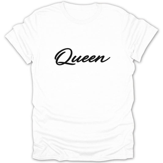 Regal Script Queen Tee - Zion Threadz