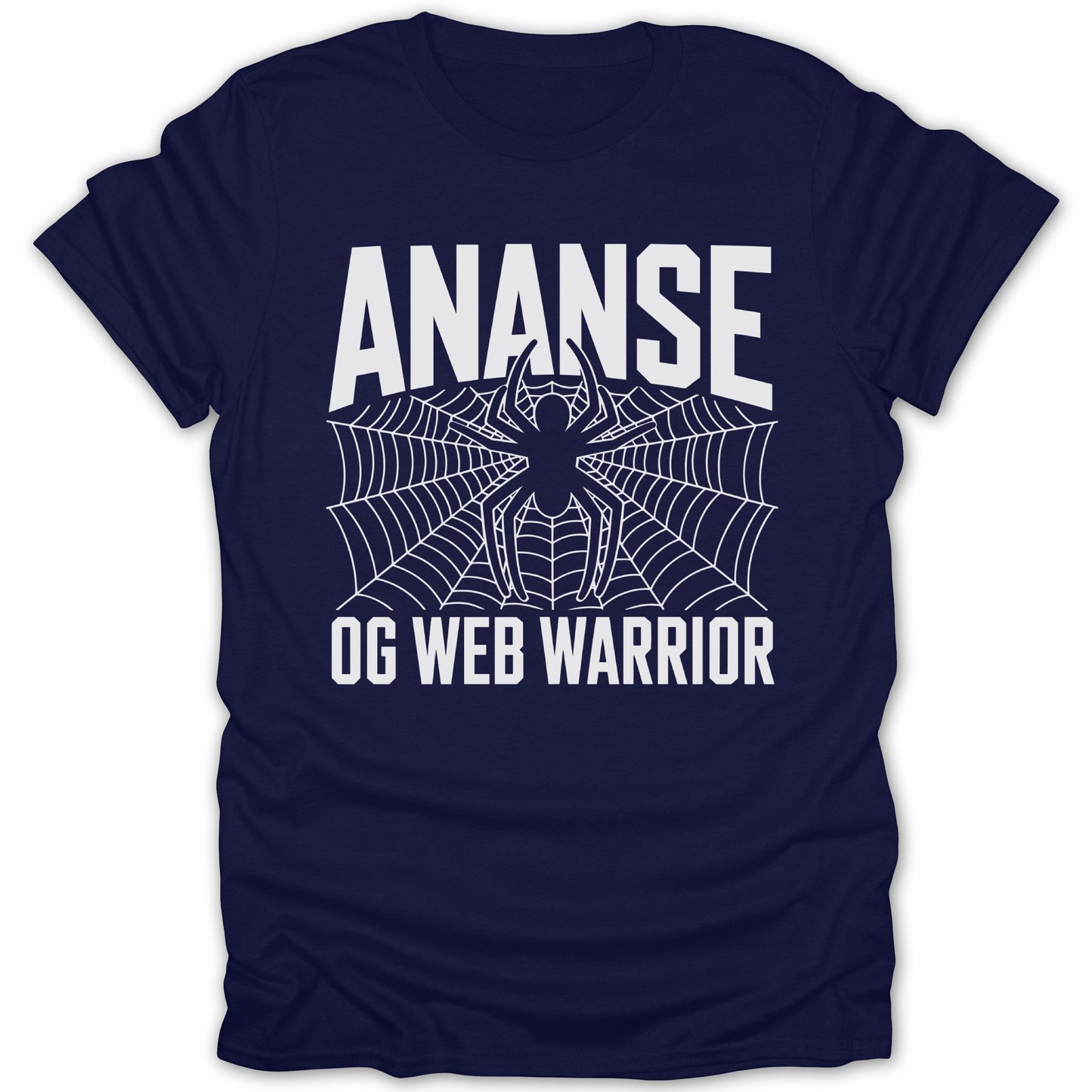 ANANSE OG Web Warrior Spider Graphic T-Shirt