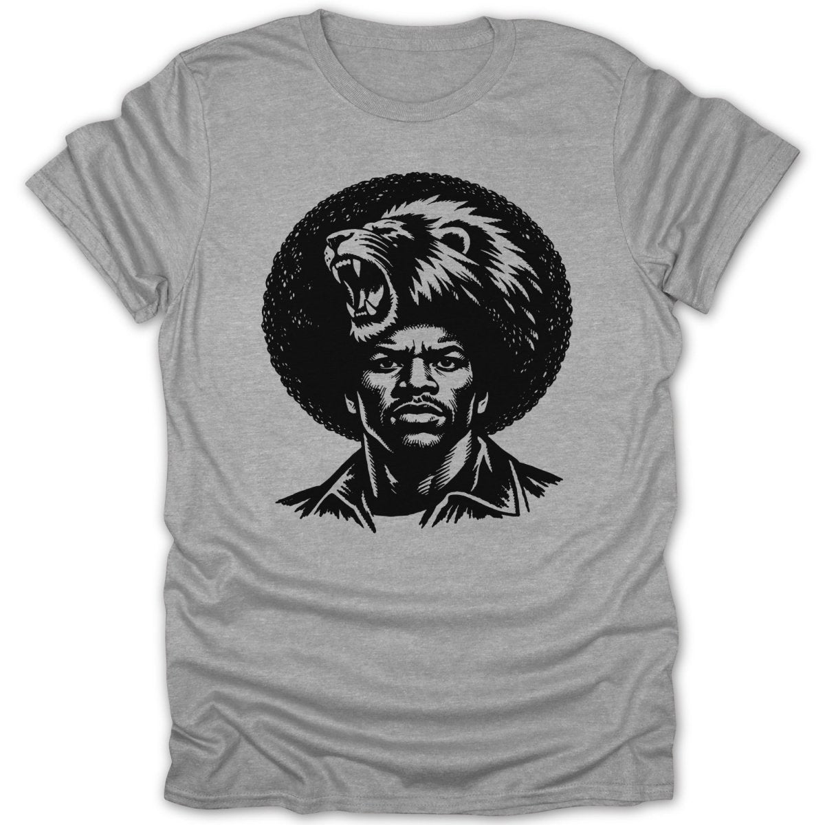 Majestic Roar Afro Tee - Zion Threadz