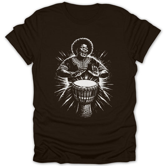 Rhythmic Resonance Drummer Tee - Zion Threadz