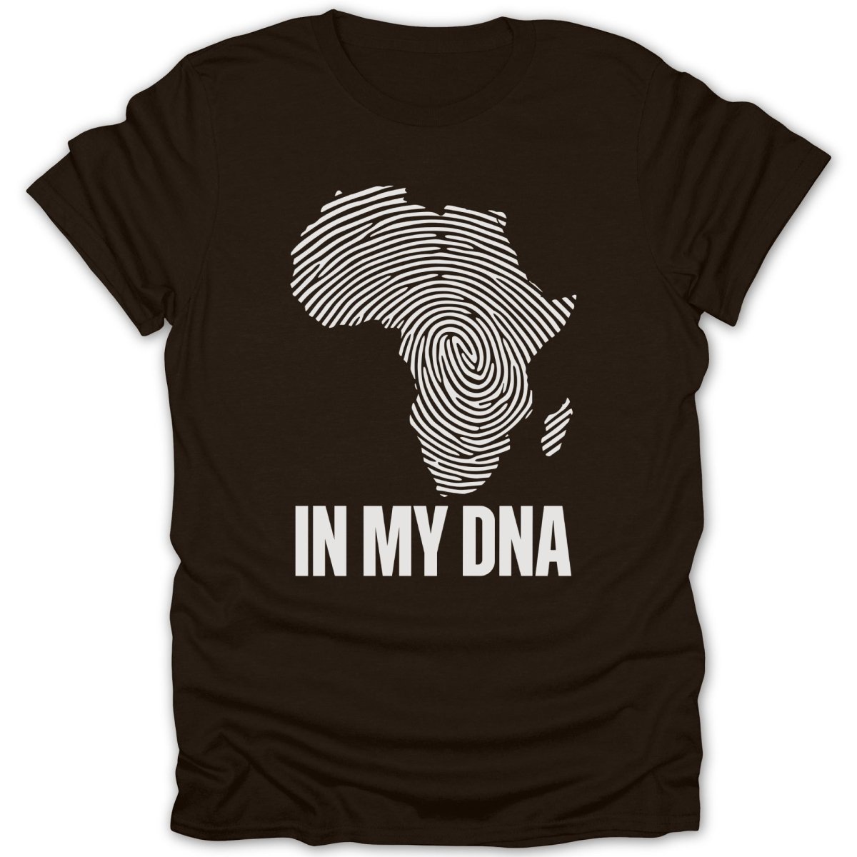 In My DNA Africa Map Tee - Zion Threadz