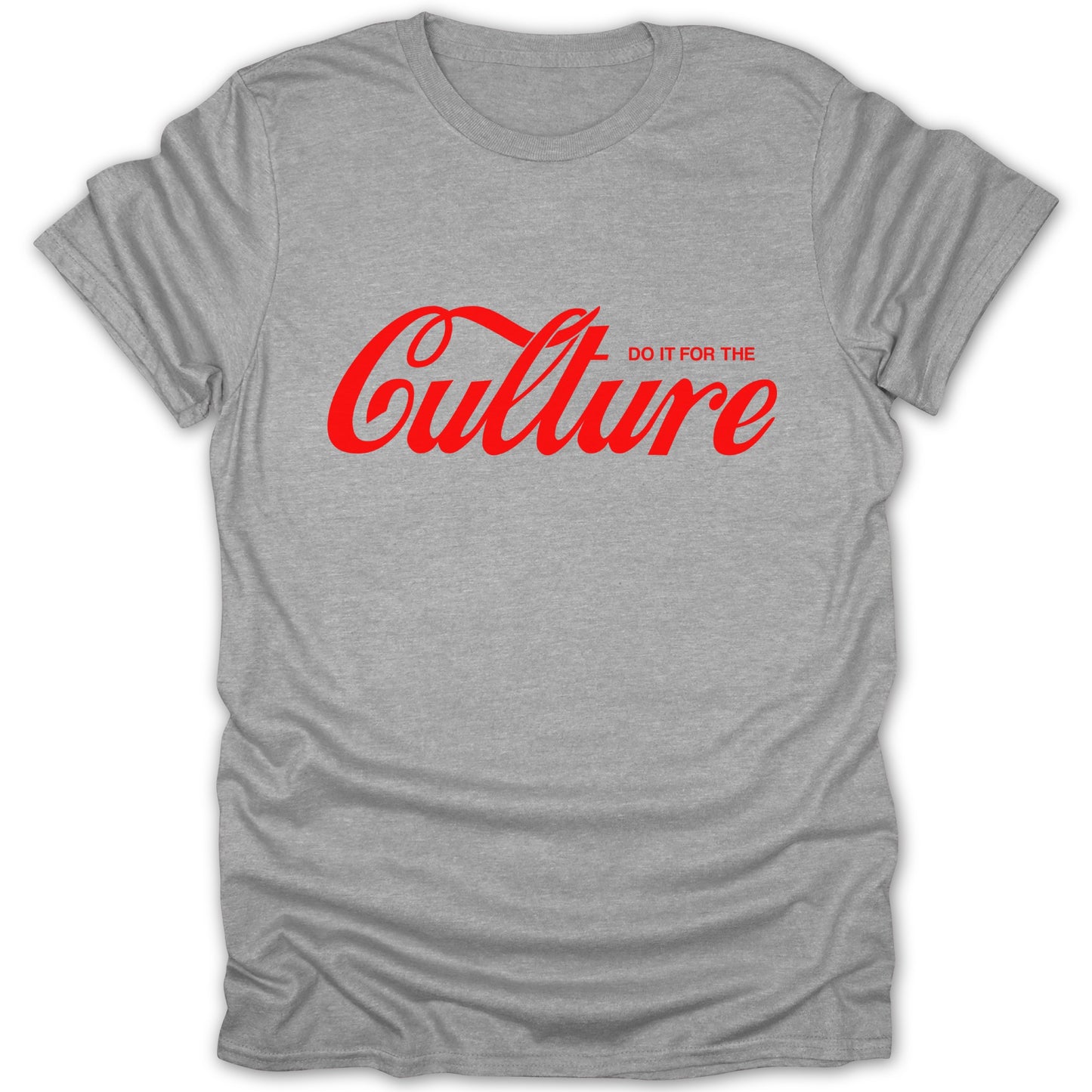 Do It For The Culture Red Text Graphic Shirt product type