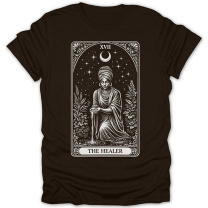 The Healer Tarot Card Tee - Zion Threadz