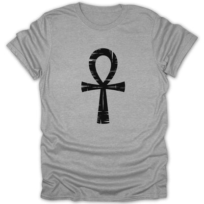 Bold Retro Ankh Symbol Design Graphic T-shirt product