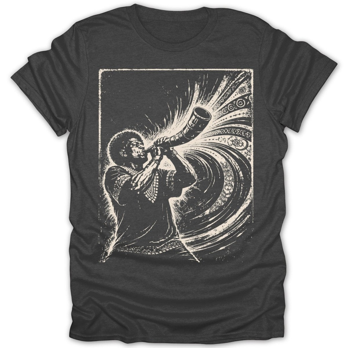 Sonic Bloom Cultural Art Tee - Zion Threadz