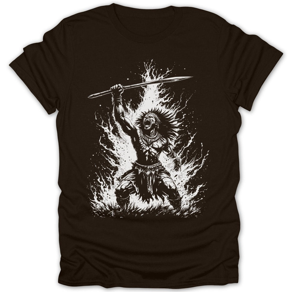 Warrior Spirit Blaze Tee - Zion Threadz