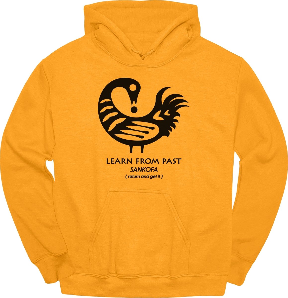 Sankofa Adinkra Learn From Past Hoodie - Zion Threadz