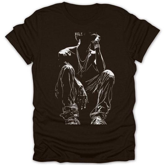 Black Ink Man Tee - Zion Threadz