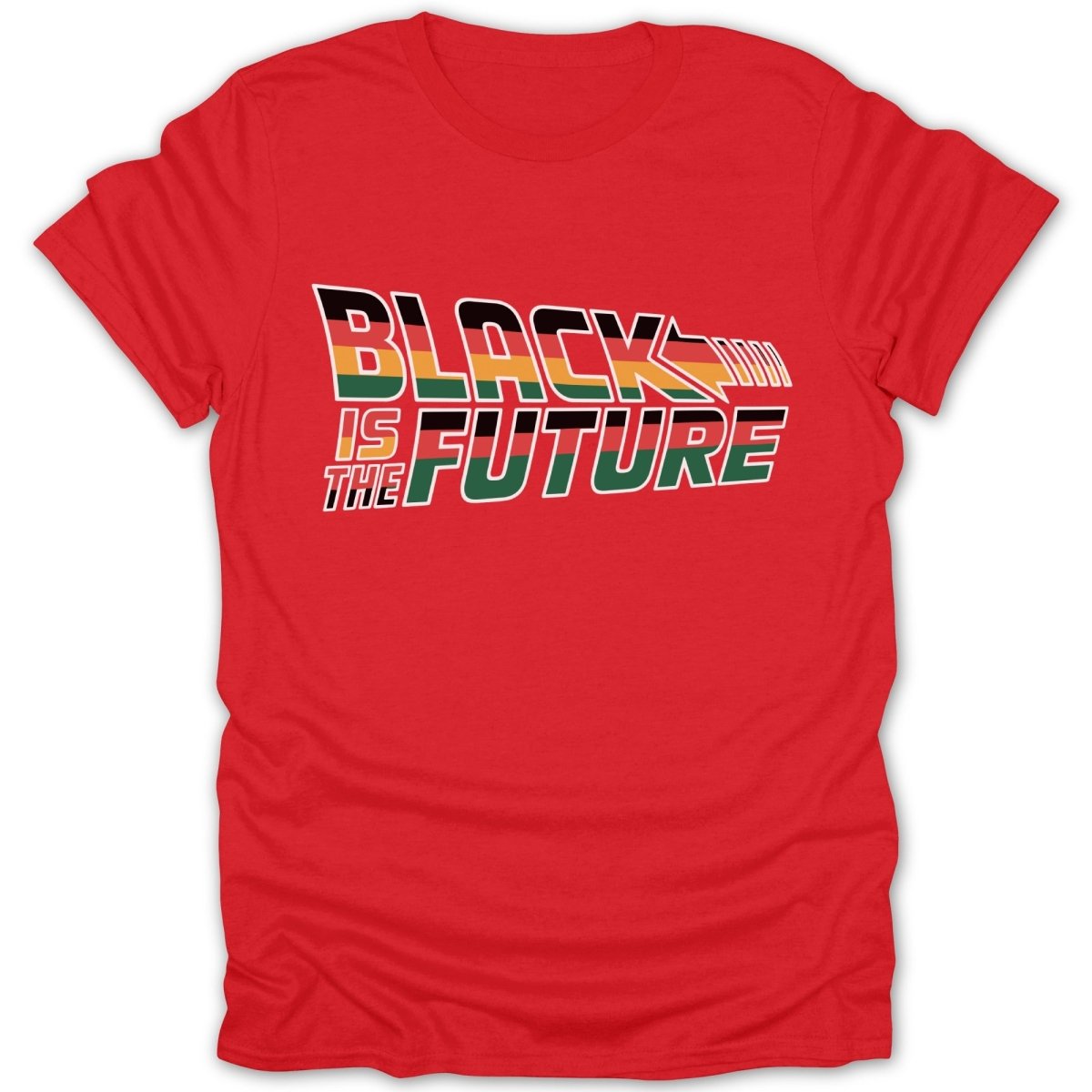 Black Is The Future Pan African Tee - Zion Threadz