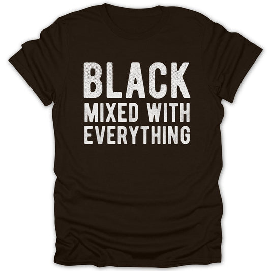 Black Mixed With Everything Tee - Zion Threadz