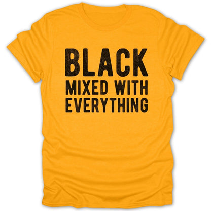 Black Mixed With Everything Tee - Zion Threadz