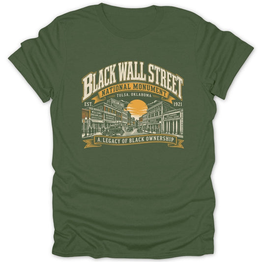 Black Wall Street National Monument Tulsa, Oklahoma: A Legacy of Black Ownership.