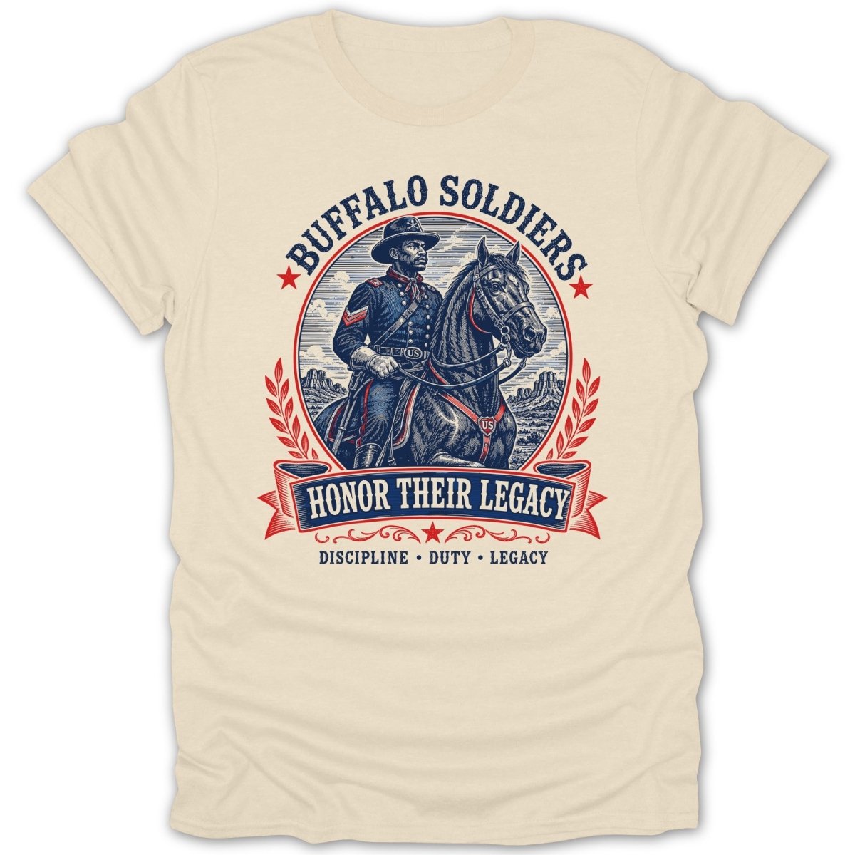 Buffalo Soldiers Honor Their Legacy: Discipline, Duty, Legacy.