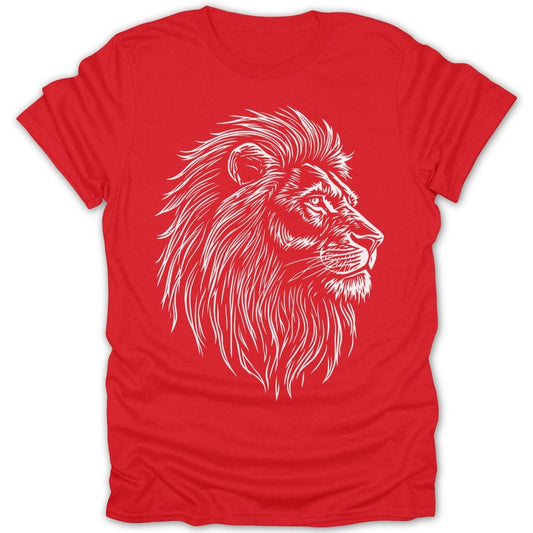 Bold Lion Artwork Tee - Zion Threadz