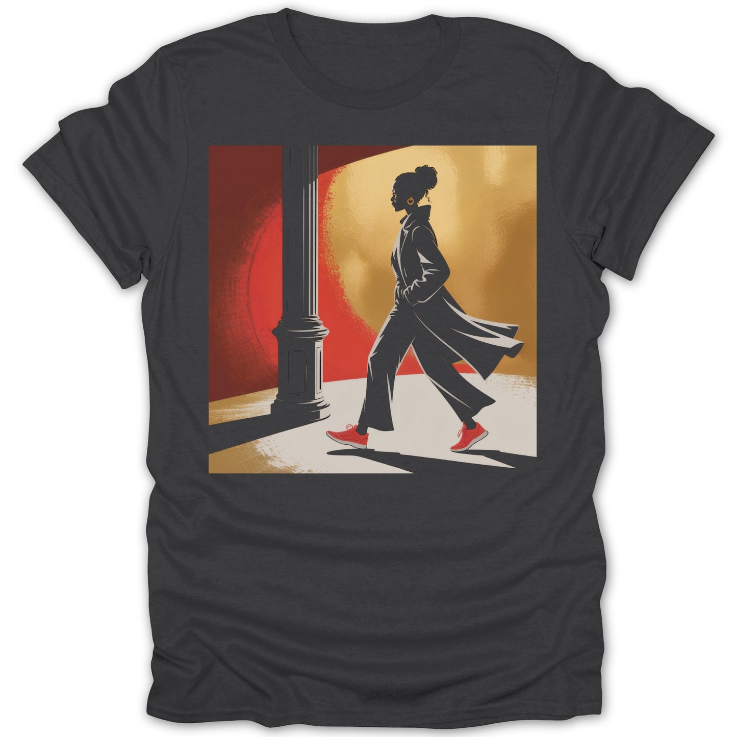 Stylish Artistic Red Shoes Graphic T-Shirt product