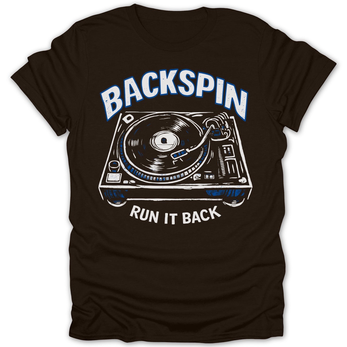 Backspin Run It Back Turntable Graphic Tee
