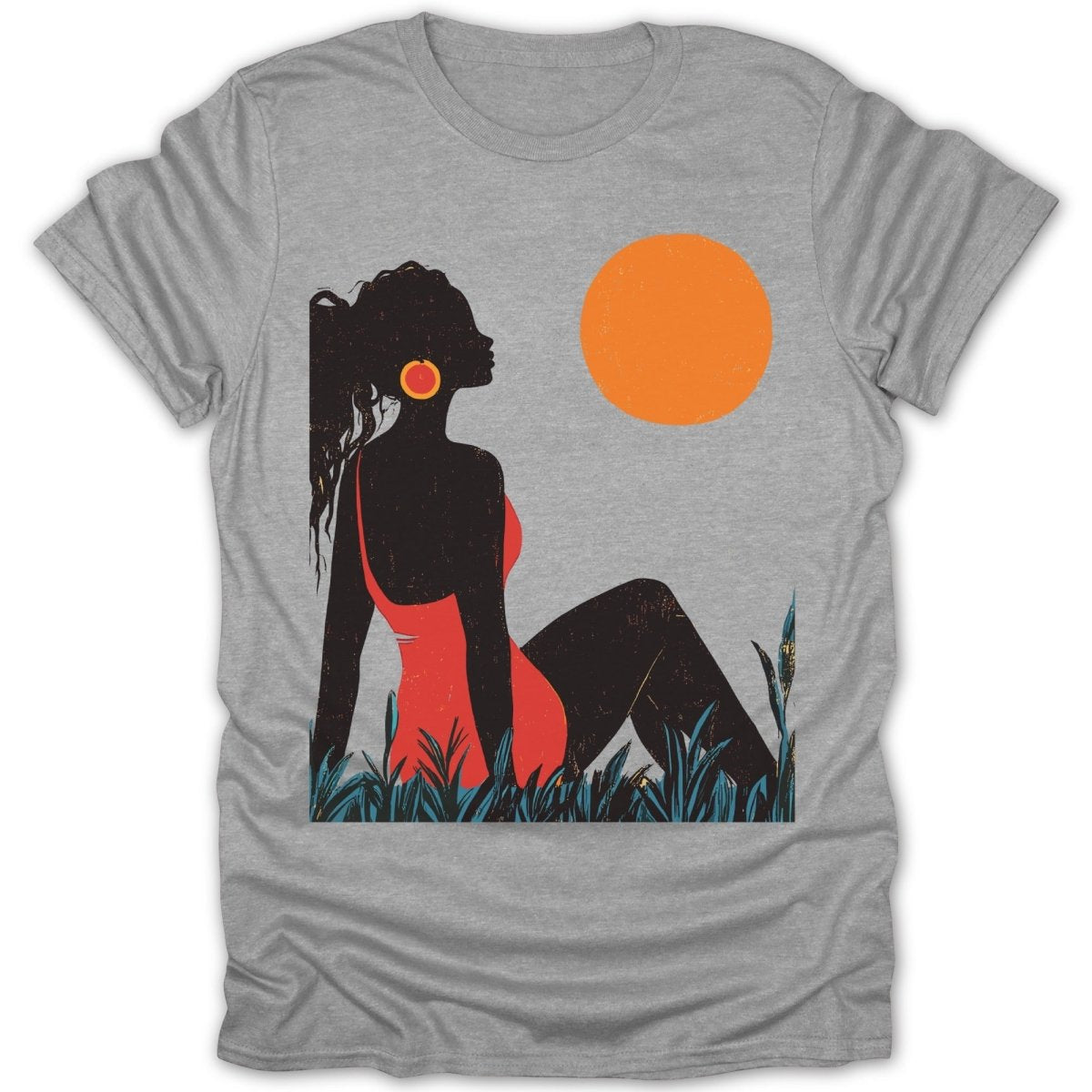 Woman by the Sun Tee - Zion Threadz