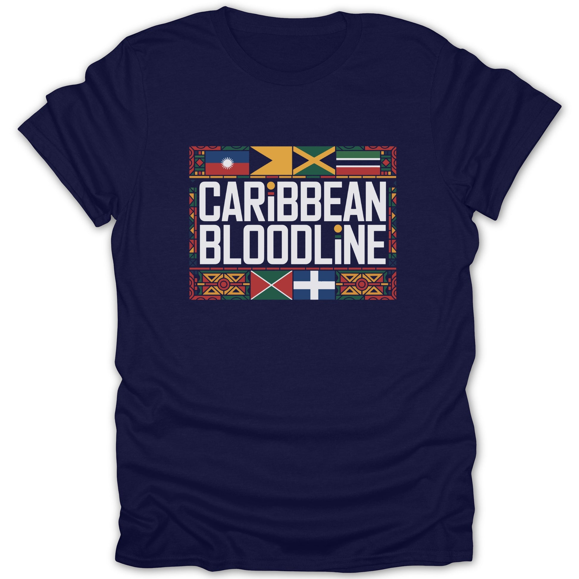 Caribbean Bloodline Custom Graphic T-shirt