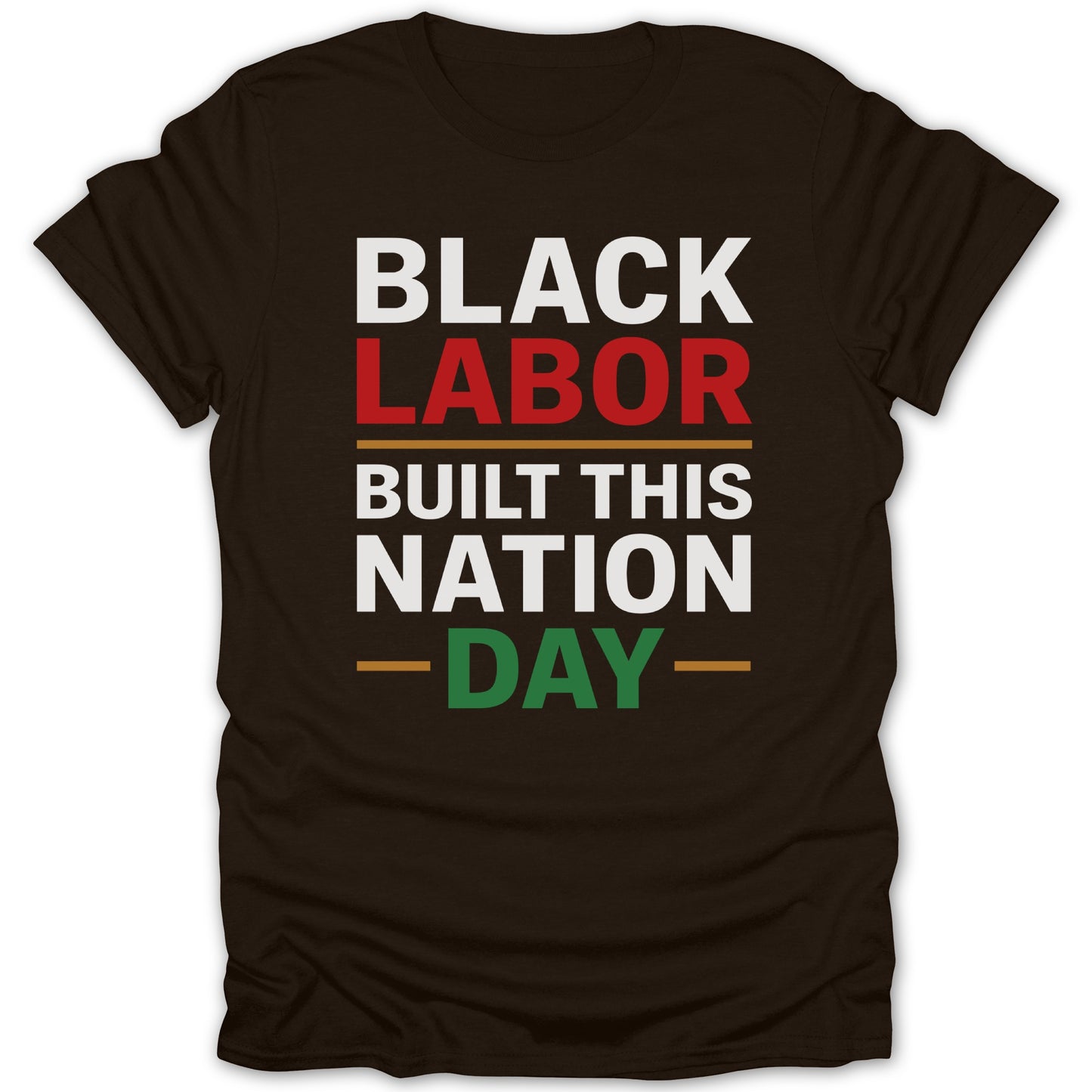 Black Labor Built This Nation Day T-Shirt product type