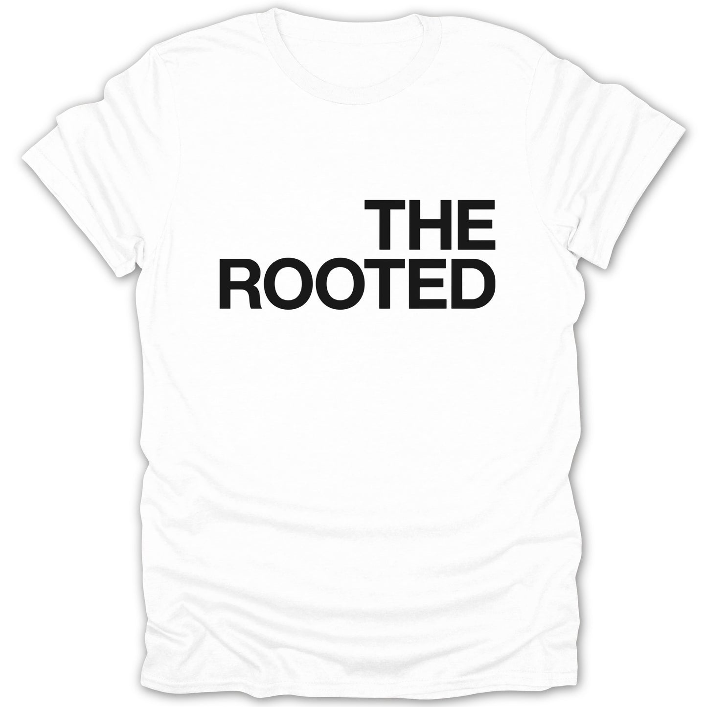 The Rooted Bold Statement White Shirt Product