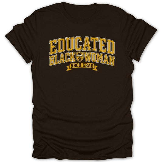 Educated Woman HBCU Tee - Zion Threadz