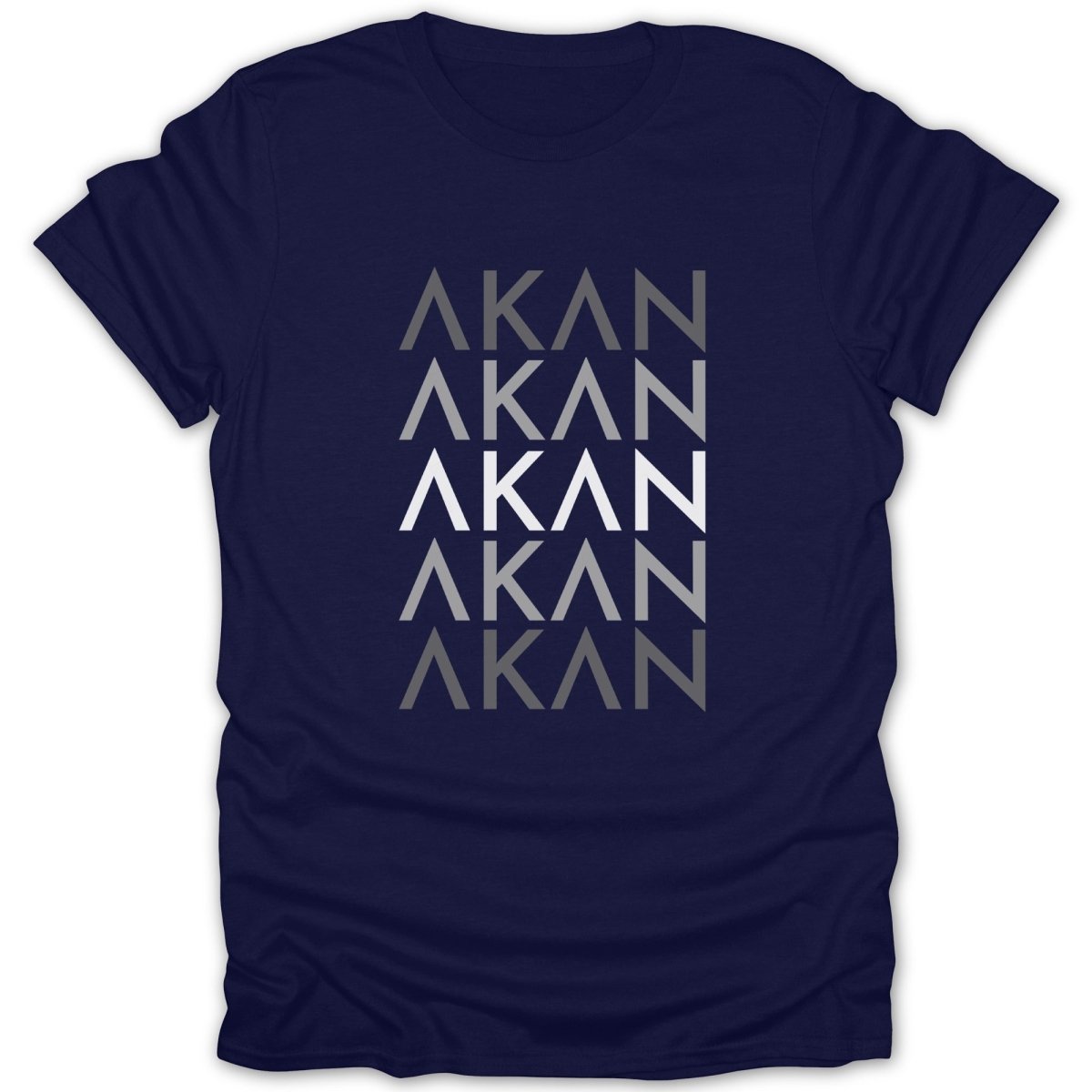 Akan Stacked Tee - Zion Threadz