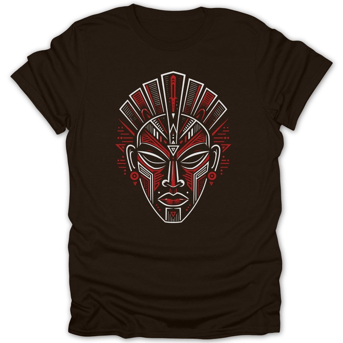 Artistic Blood Tribal Mask Tee - Zion Threadz