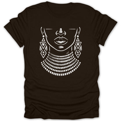 African Queen Profile Tee - Zion Threadz