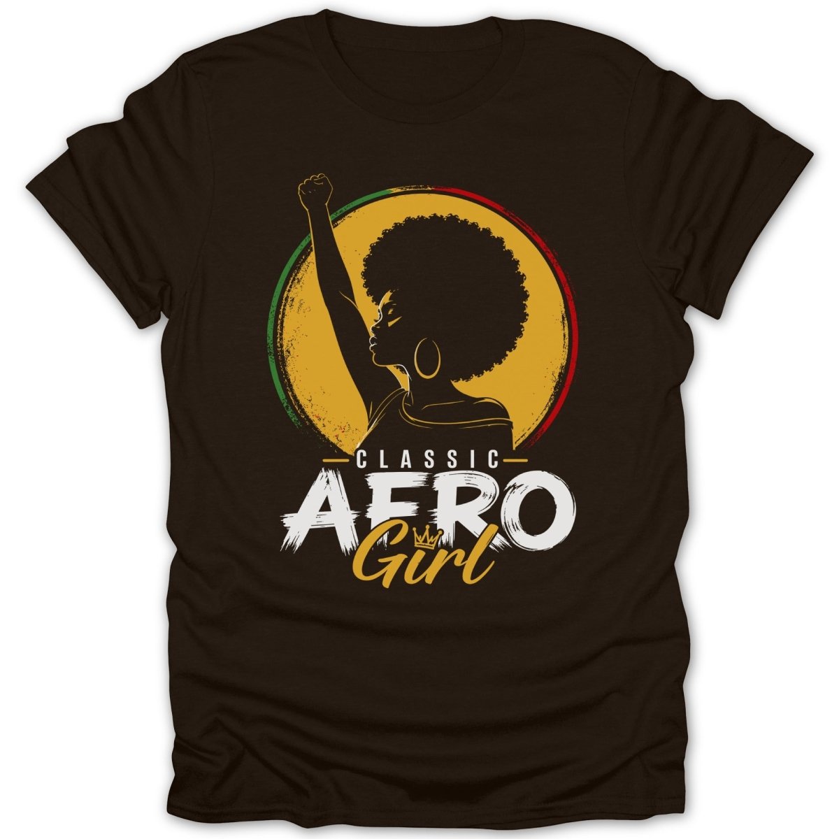 Classic Afro GIrl Empowerment Tee - Zion Threadz