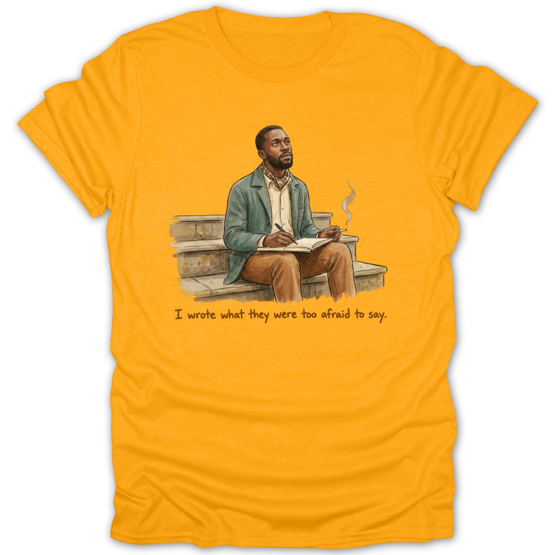 Inspirational Writer Illustration Graphic Shirt