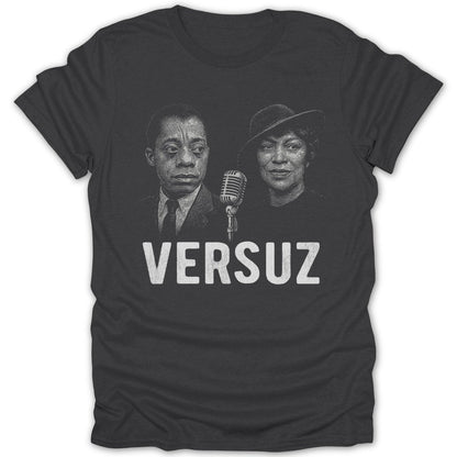 Baldwin Vs Hurston Tee - Zion Threadz