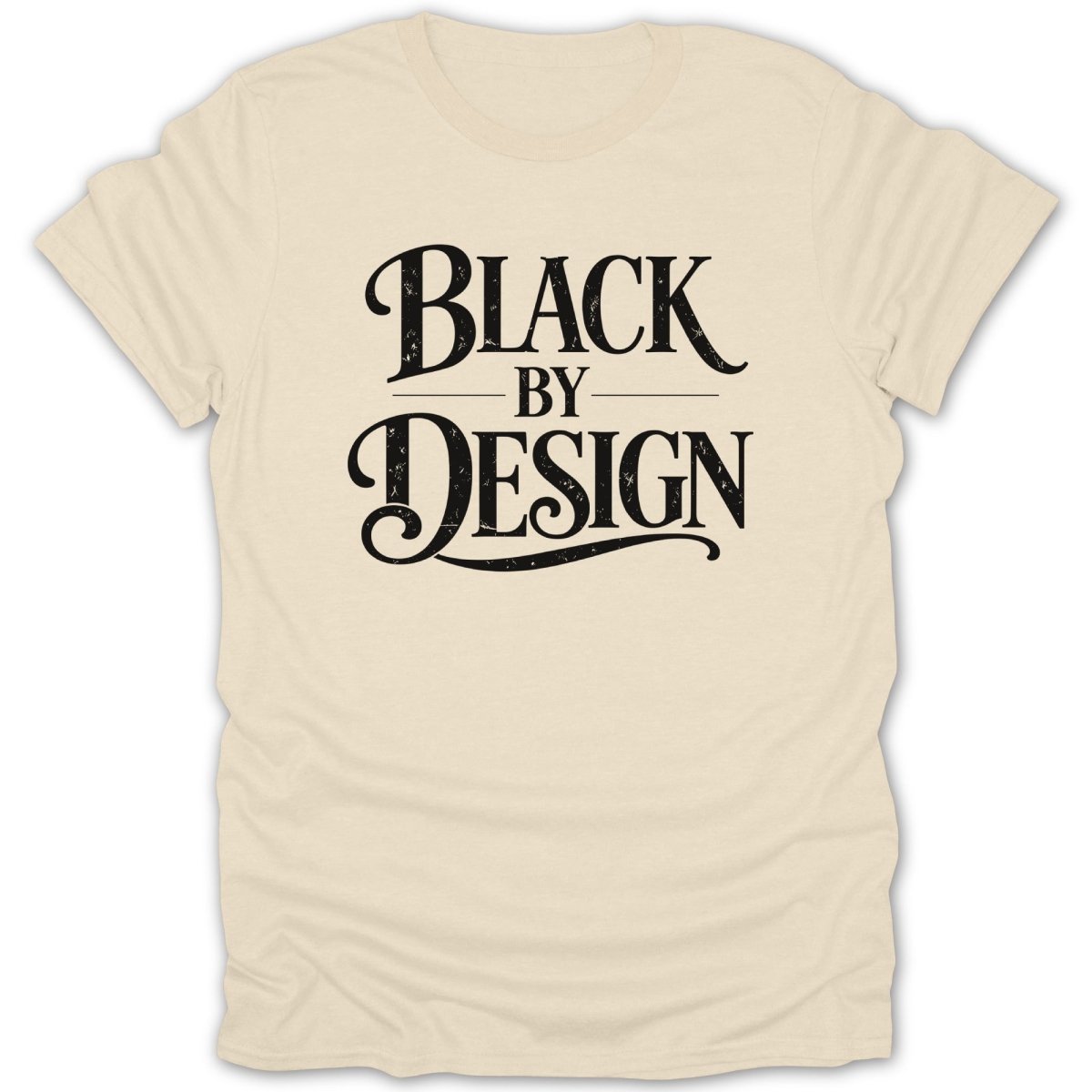Black By Design Tee - Zion Threadz