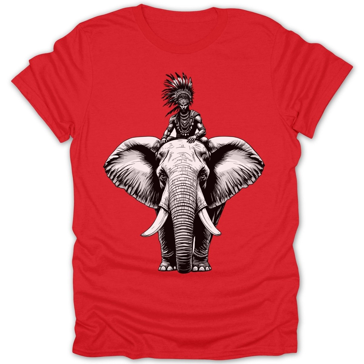 Elephant Rider Ink Tee - Zion Threadz