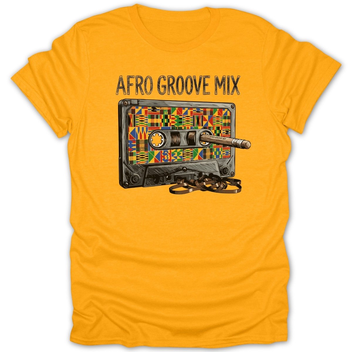 Afro Groove Mixtape Tee - Zion Threadz