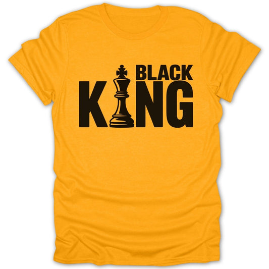 Black King Chess Tee - Zion Threadz