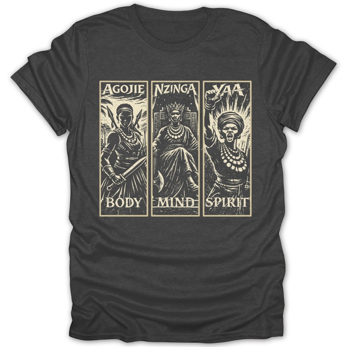 Agojie Nzinga Yaa Legacy Tee - Zion Threadz