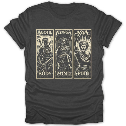Agojie Nzinga Yaa Legacy Tee - Zion Threadz