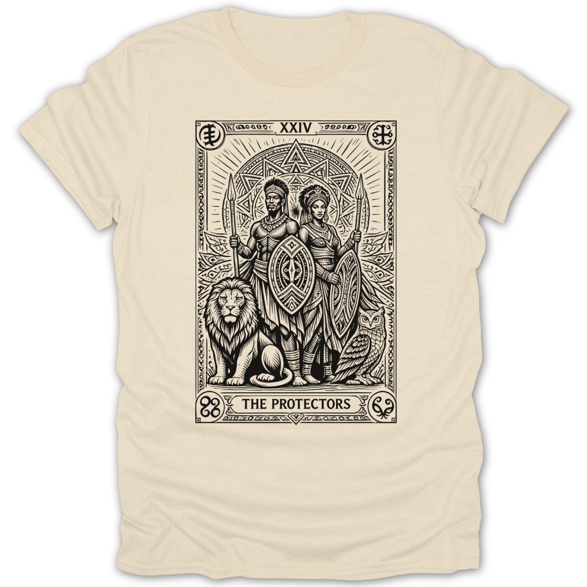 The Protectors Tarot Card Tee - Zion Threadz