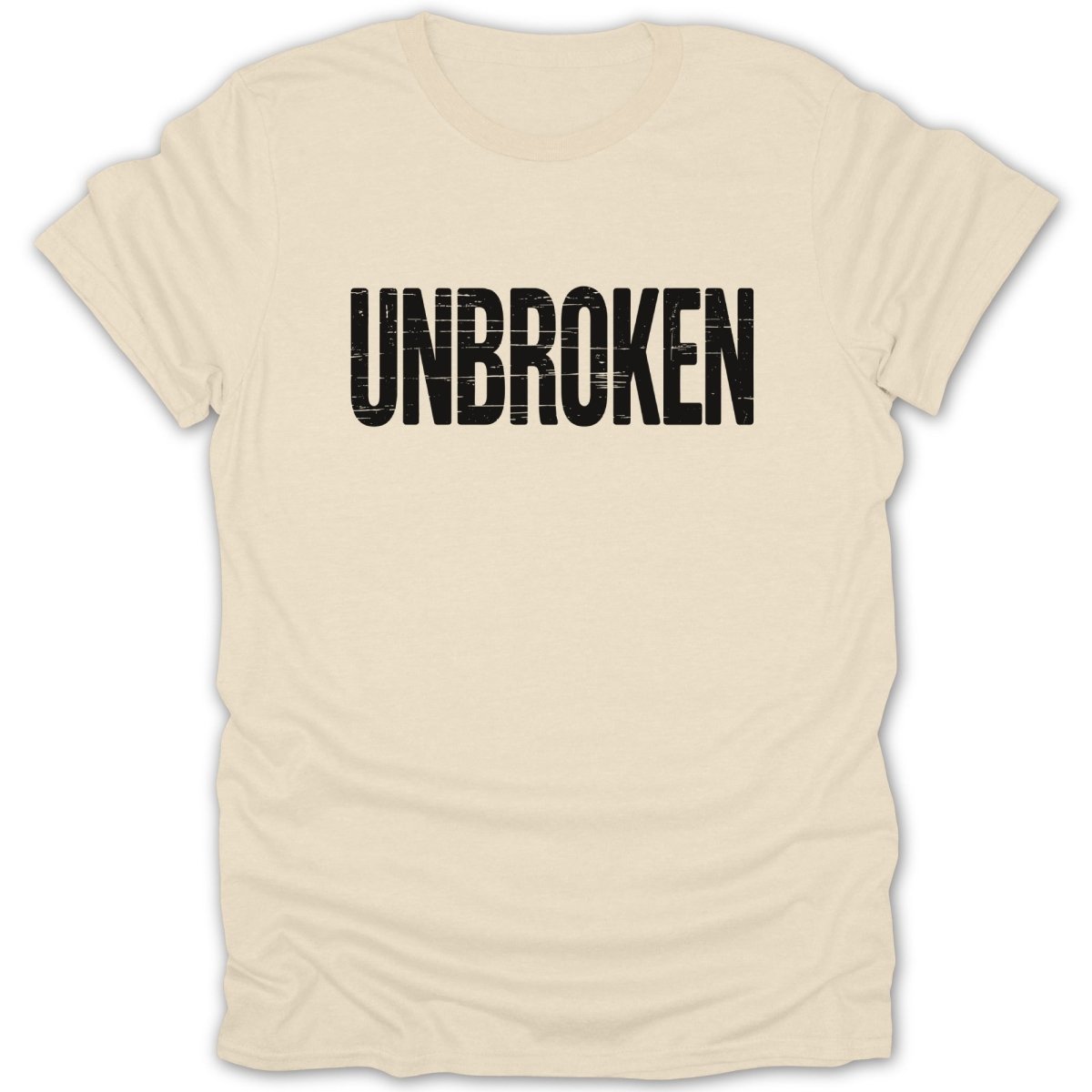 Unbroken Distressed Tee - Zion Threadz