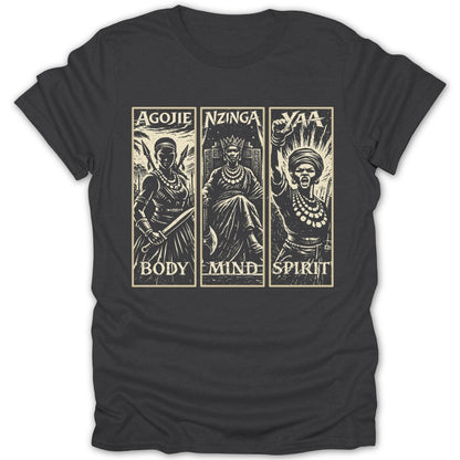 Agojie Nzinga Yaa Legacy Tee - Zion Threadz