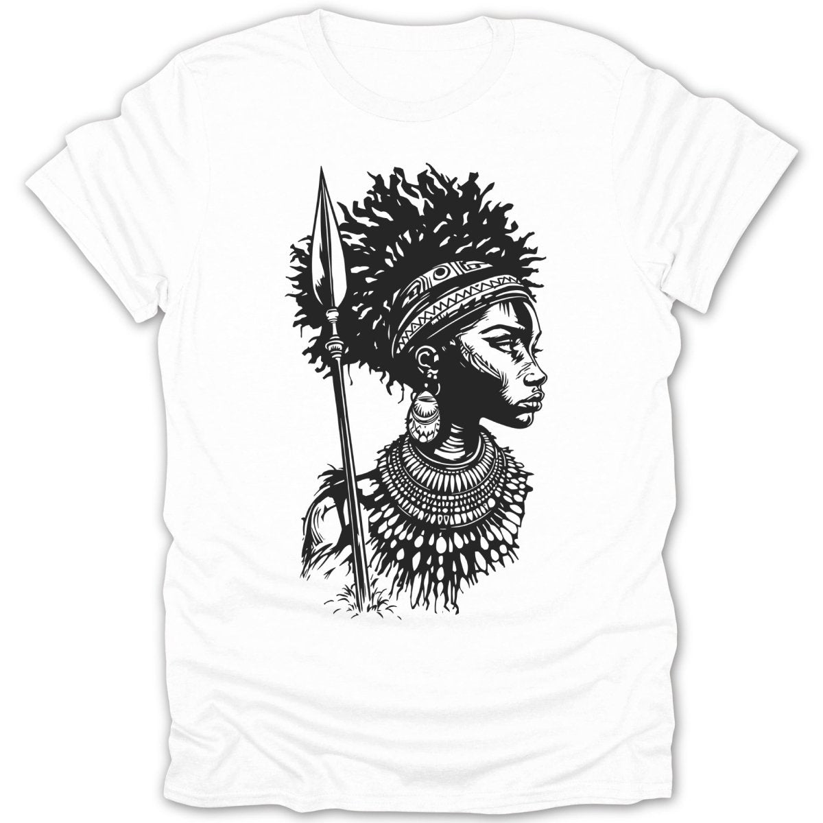 African Queen Warrior Tee - Zion Threadz