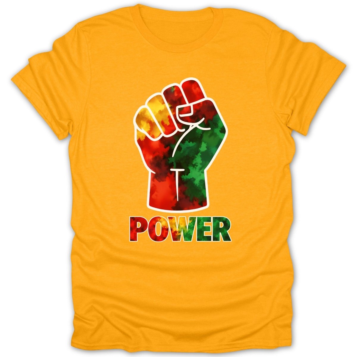 Rasta Power Fist Tee - Zion Threadz