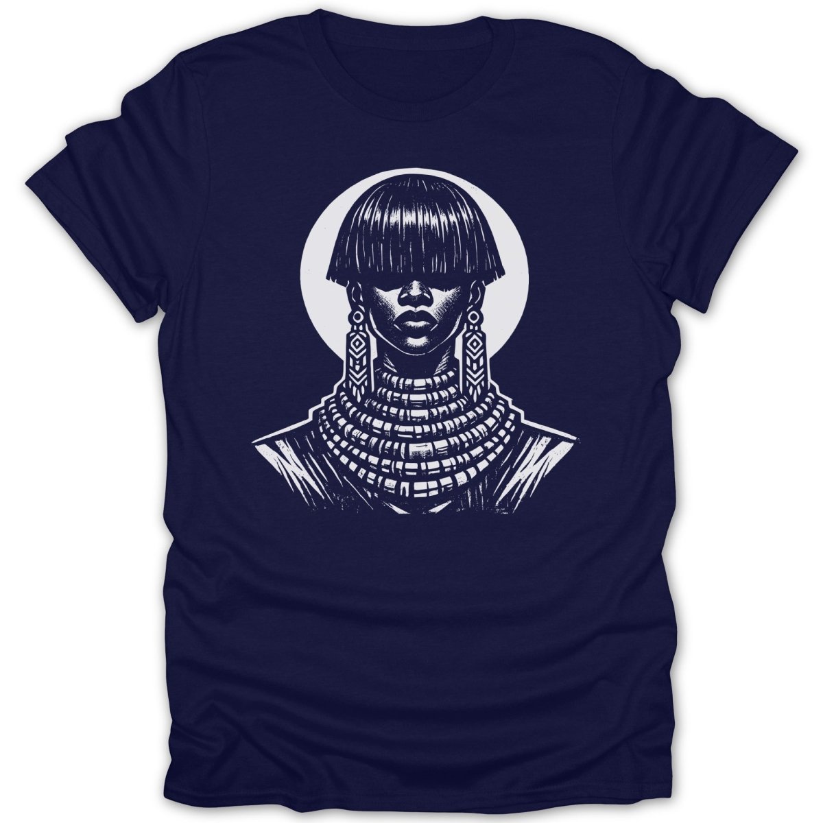 African Queen Hidden Eyes Tee - Zion Threadz