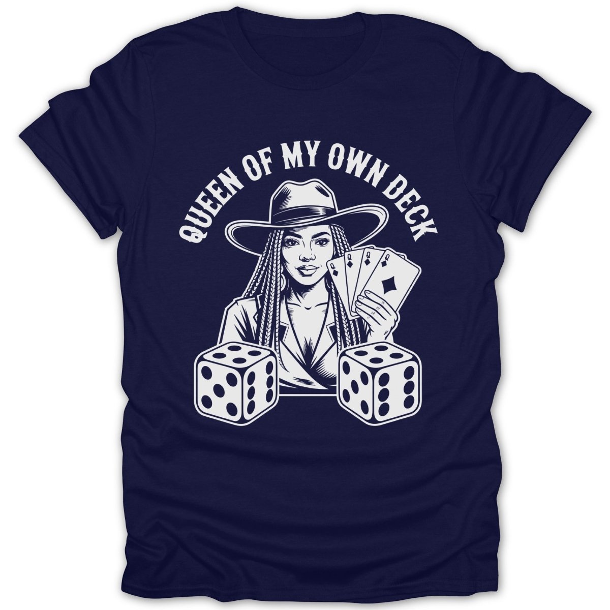 Queen of My Own Deck Tee - Zion Threadz