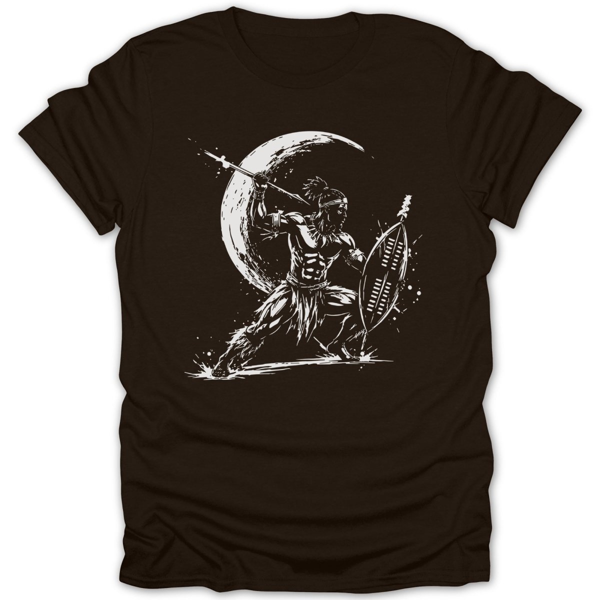 Warrior Shield Moonlit Tee - Zion Threadz